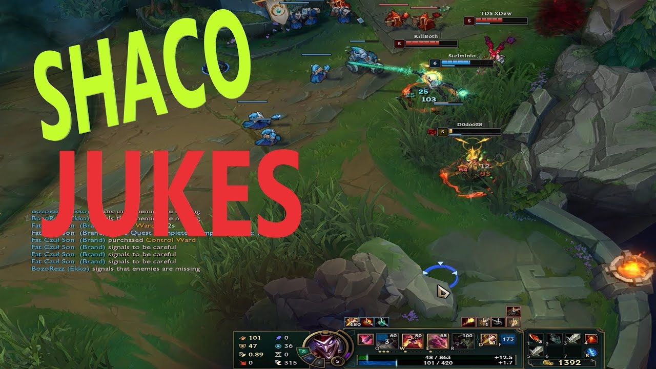 Shaco jungle s11 - Shaco jukes season 11