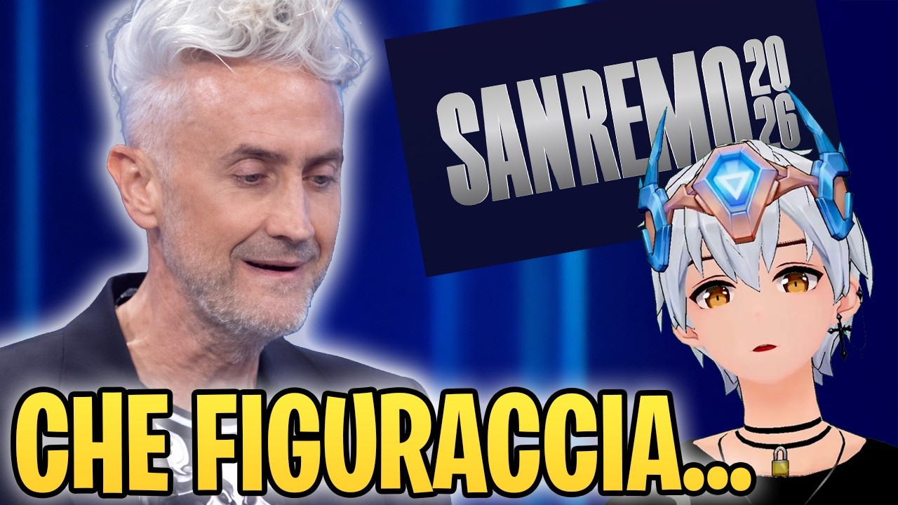 L'IMBARAZZANTE DISCORSO di Schettini a Sanremo: ZERO APPLAUSI e IPOCRISIA PURA - REACTION COMPLETA