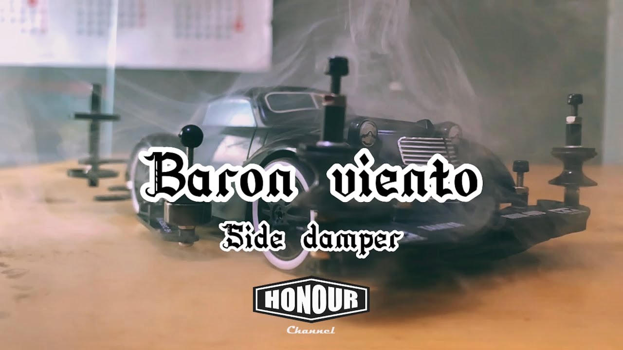 BUILD TAMIYA SIDE DAMPER CLASS‼️THE  BLACK BARON VIENTO. FM-A CHASSIS【ミニ四駆】Mini 4WD Tamiya Indonesia
