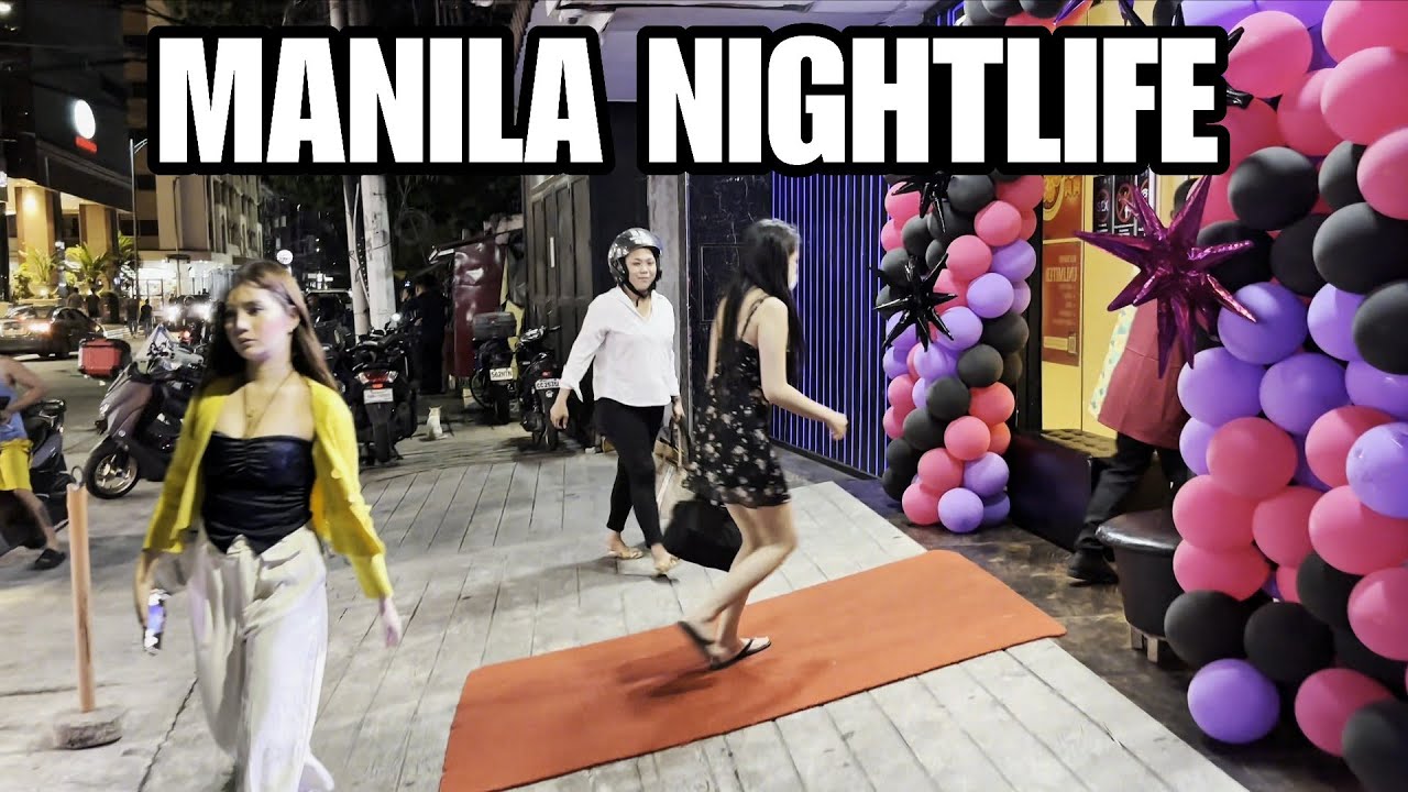 ADRIATICO MALATE MANILA NIGHTLIFE  | Walking Tour PHILIPPINES[4K]
