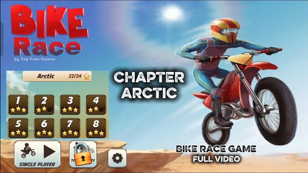 Bike Race New Game Play | Chapter Arctic Full Video 💯