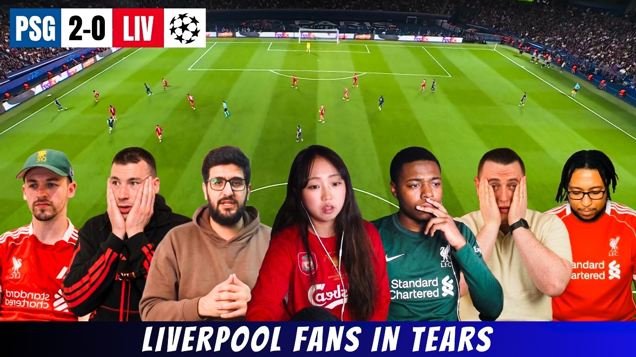 Liverpool Fans Reaction | PSG 2-0 LIVERPOOL