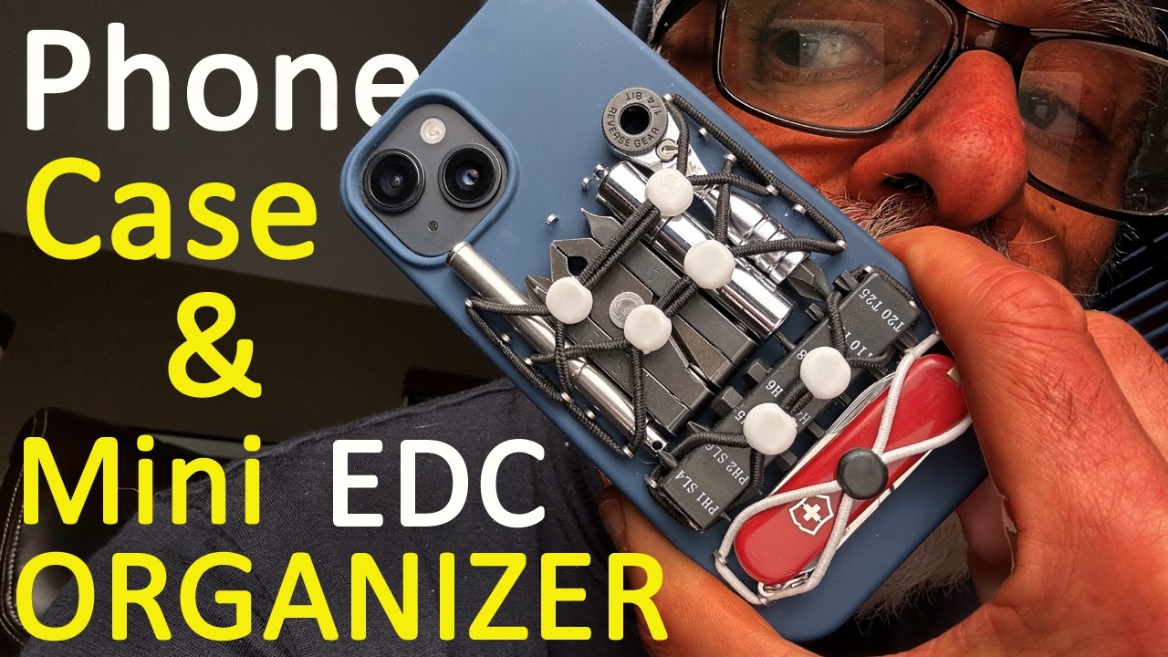 Превратите чехол для телефона в мини-органайзер для EDC-инструментов! 🛠️📱Бюджетное решение своими...