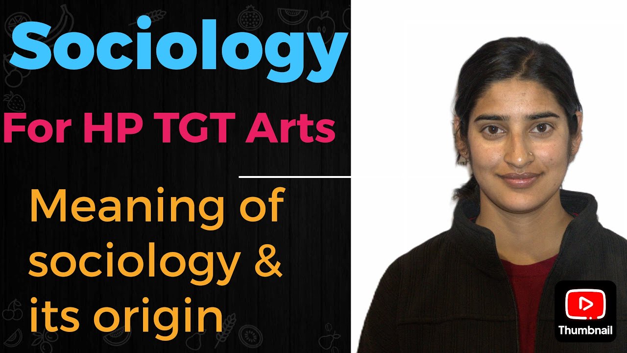 sociology 1st lecture for hp tgt arts