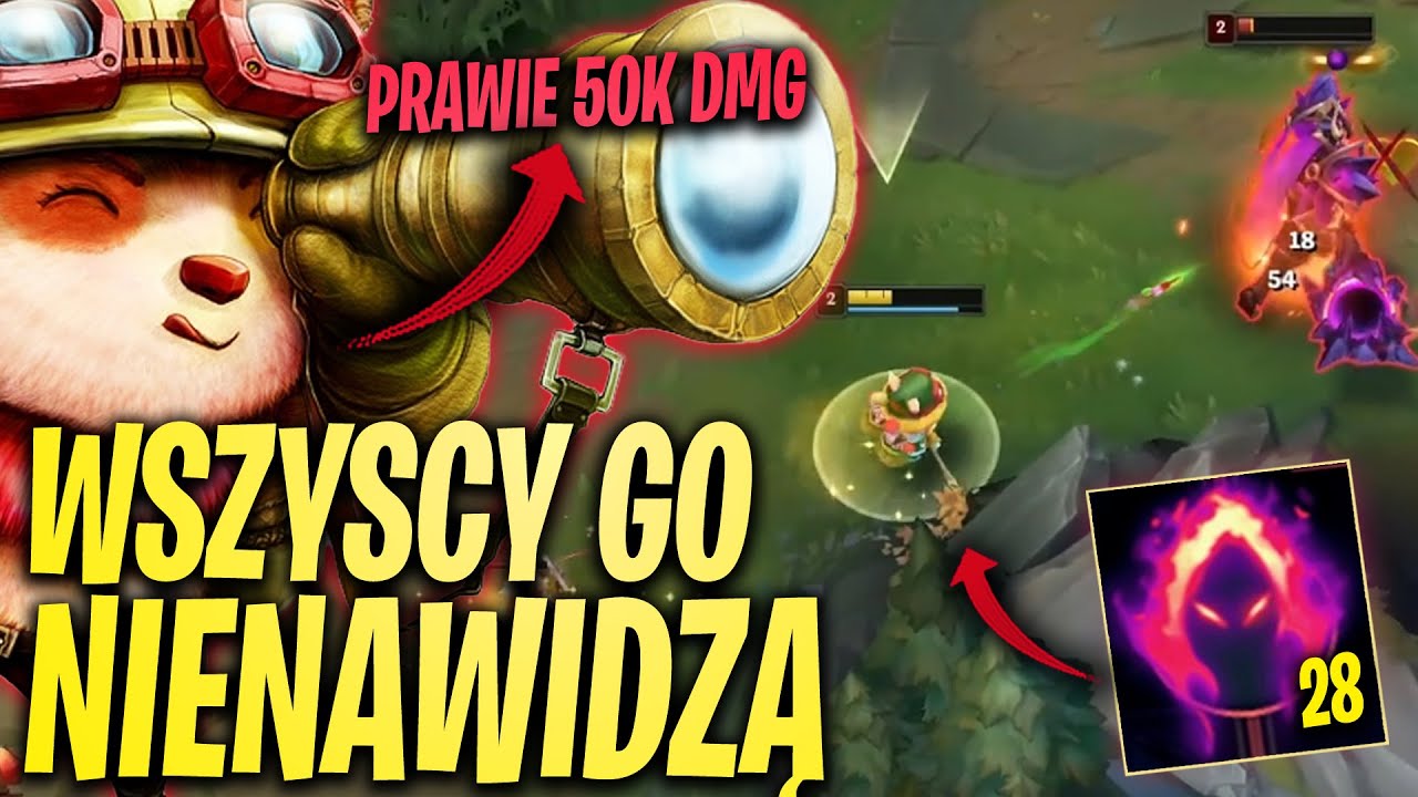TEEMO Z DARKHARVESTEM SIEJE POSTRACH WŚRÓD PRZECIWNKÓW!?