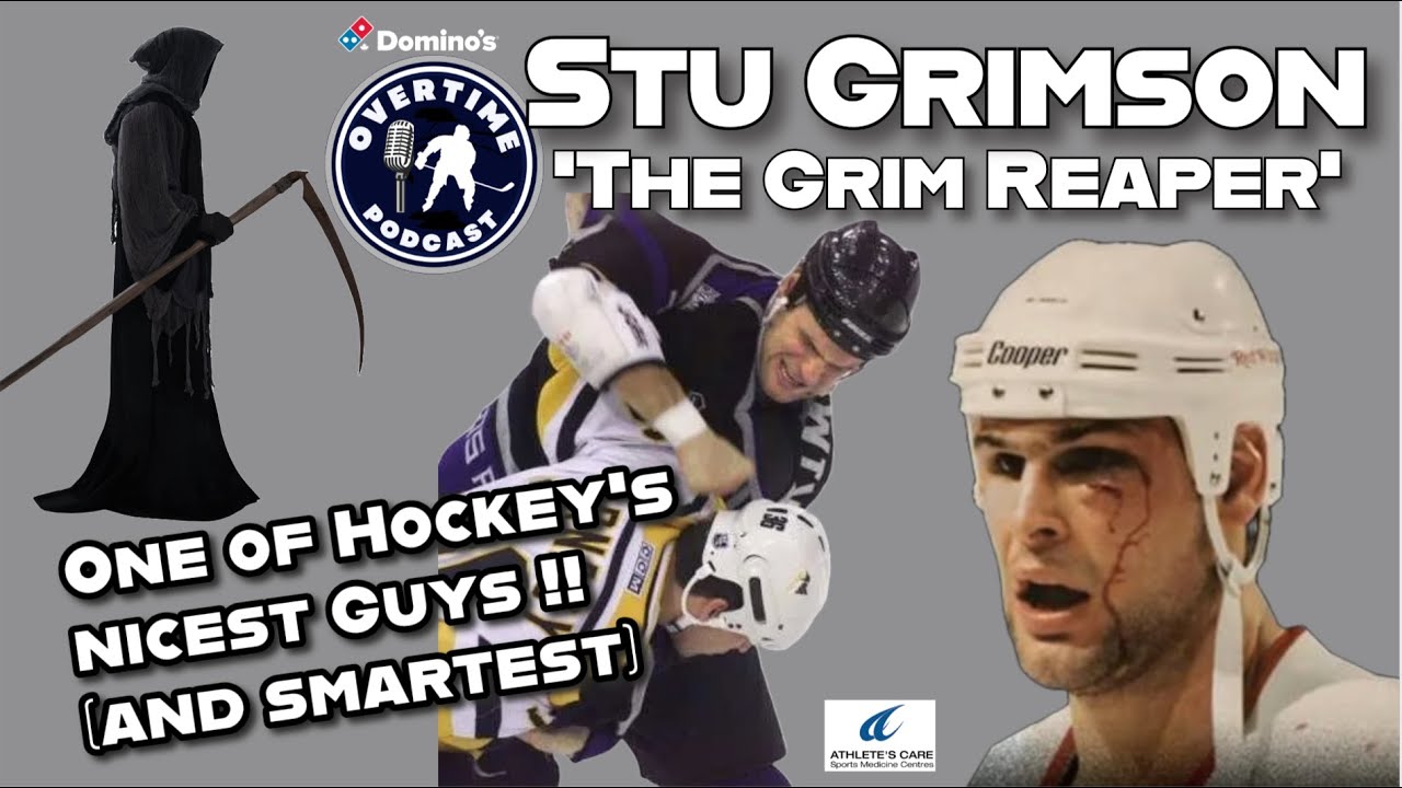 Stu Grimson one of hockey's most feared fighters is now a Lawyer and enjoying life as a Grandfather!