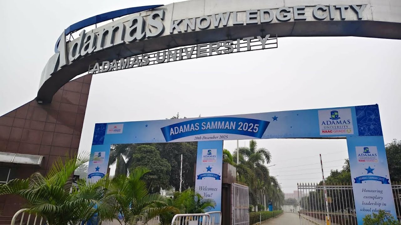 ADAMAS SAMMAN 2025 Inauguration ADAMAS UNIVERSITY BARASAT