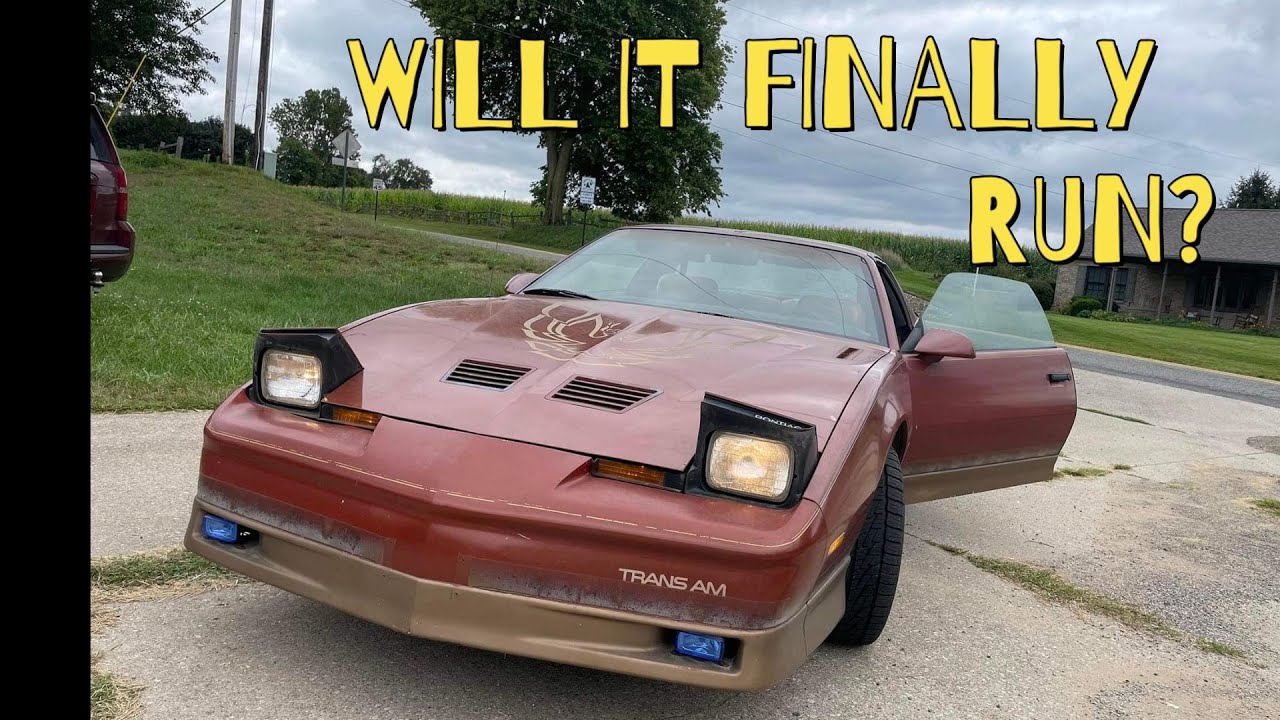 Will It Finally Run? 85 Firebird Trans AM Fuel Pump Replacement
