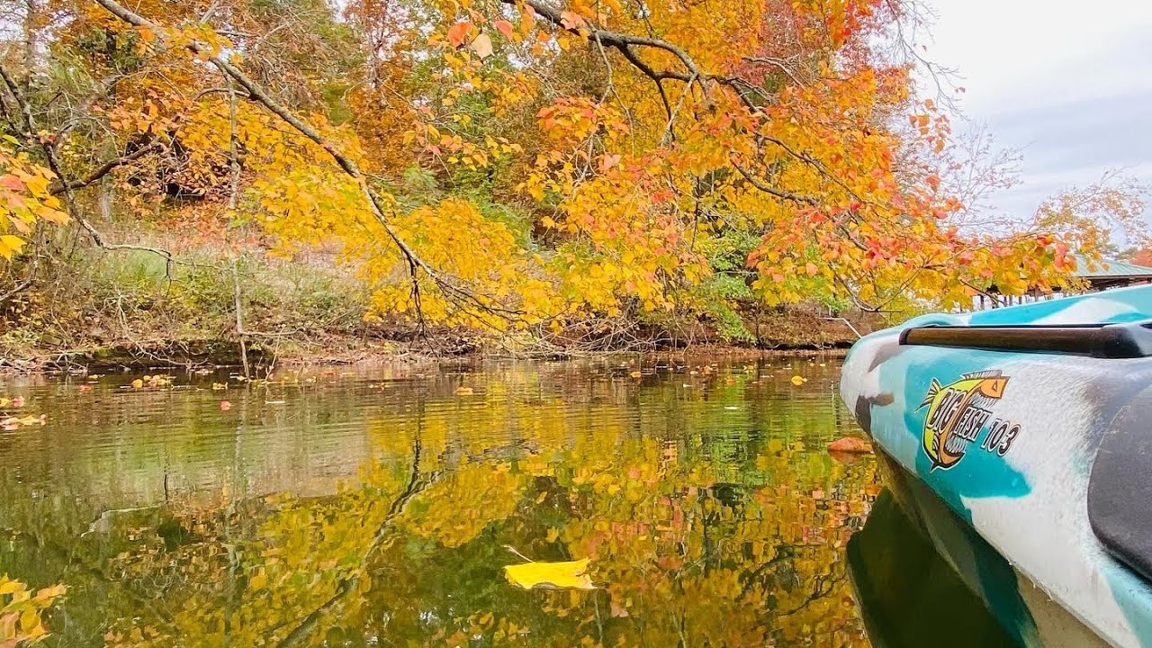 LATE FALL BASS FISHING - LAKE HICKORY NC - 3 WATERS BIG FISH 103
