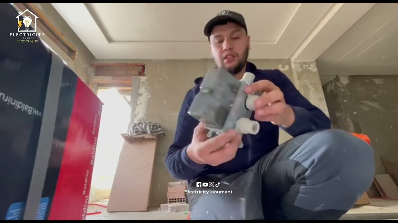 طريقة تركيب دوش انcastré من 