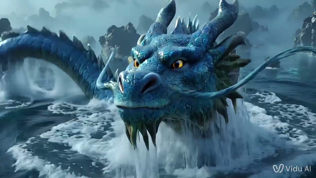 mysterious water dragon