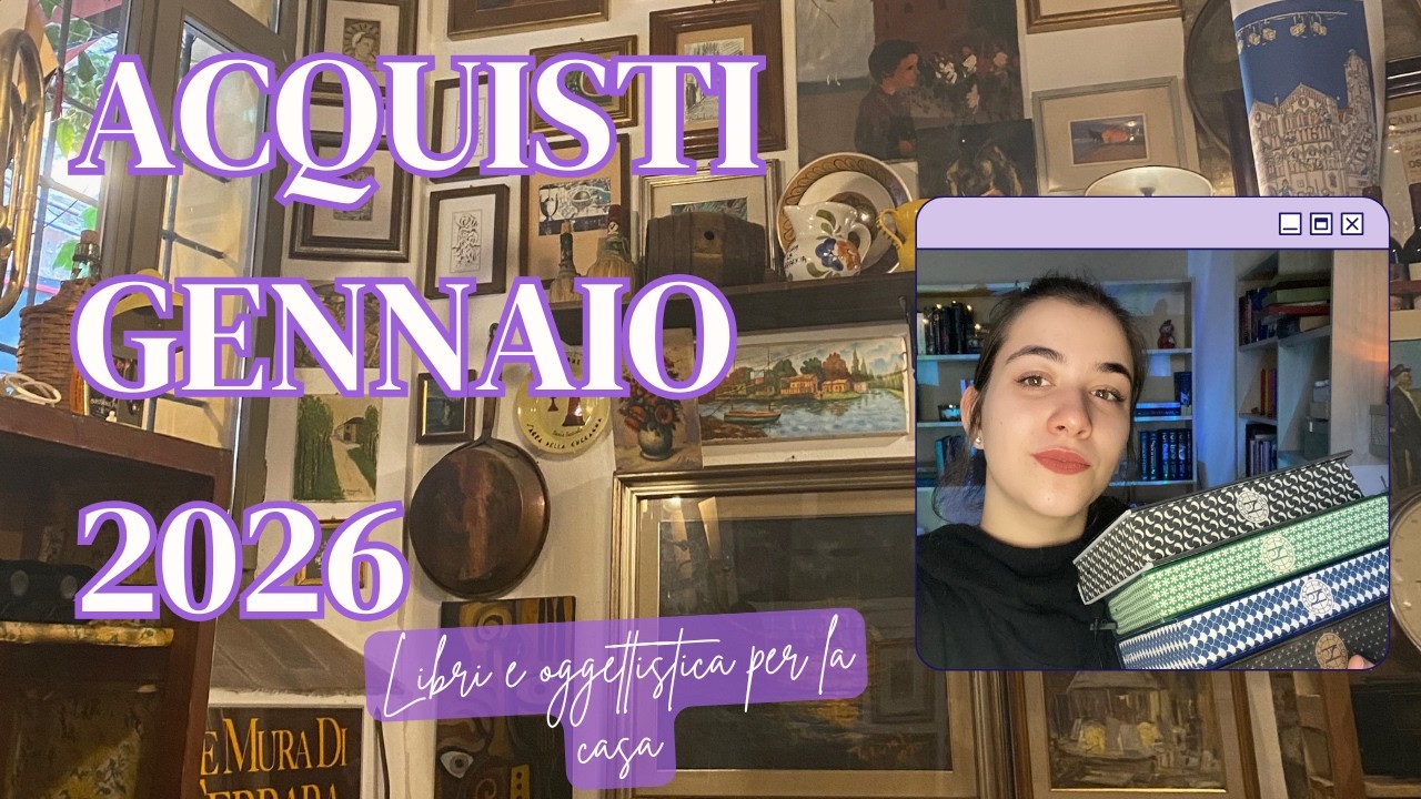 Video Acquisti Librosi...ma non solo! - Gennaio 2026