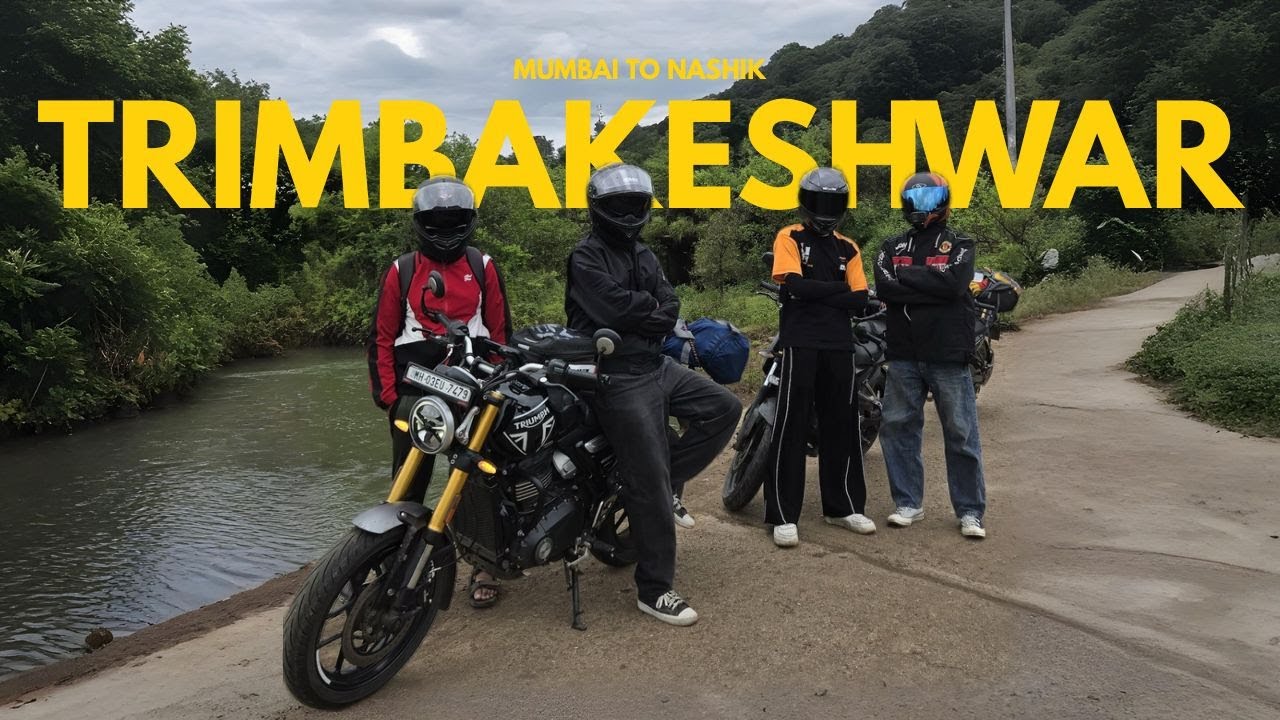 MUMBAI TO TRIMBAKESHWAR VLOG | TRIMBAKESHWAR JYOTIRLING | NASHIK | BIKE RIDE