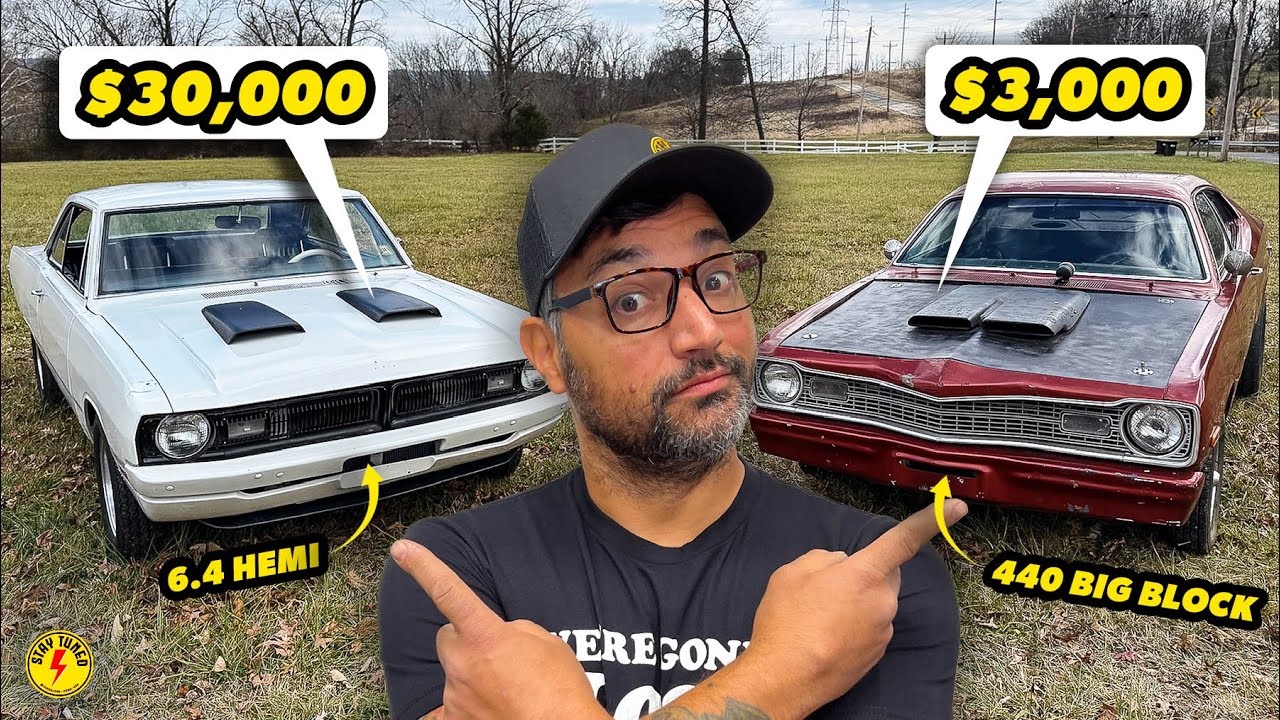 Старый добрый Big Block против нового доброго Hemi! — Какой из моих Dart быстрее?!