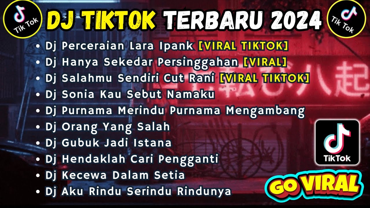 DJ TIKTOK TERBARU 2024 SLOW FULL BASS || DJ PERCERAIAN LARA IPANK | DJ KU HANYA SEKEDAR PERSINGGAHAN