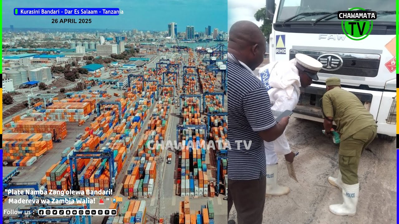 Ngoa Ngoa ya Plate Namba Bandari ya Dar es Salaam! 🚛🔥