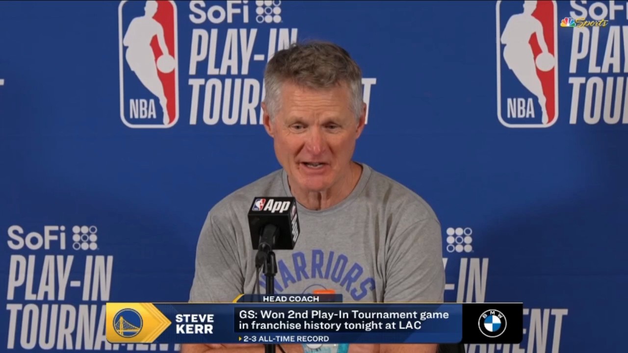 Postgame Interview | Stephen Curry is GOAT! - Steve Kerr reacts to Warriors beat Clippers 126-121