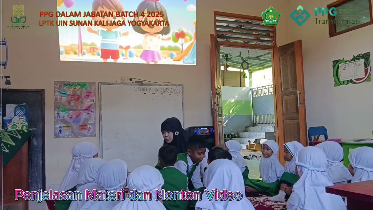 Video Pembelajaran Uji Kinerja PPG Daljab Kemenag Batch 4 2025, LPTK UIN Sunan Kalijaga Yogyakarta