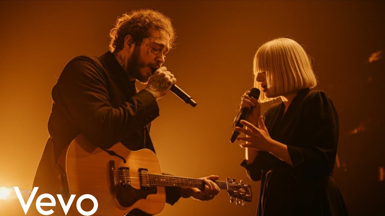 Post Malone feat Sia - Broken flame ( Official Lyrics and Video )