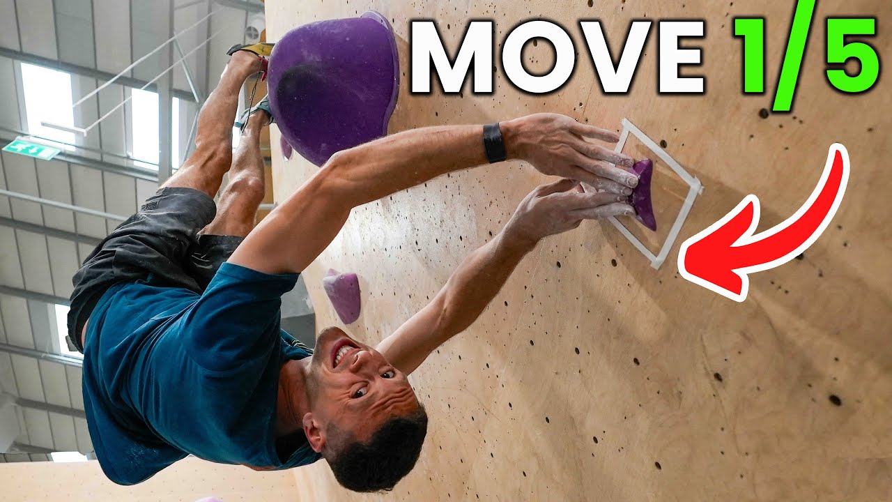 5 World Cup Climbing Moves in 1 Boulder