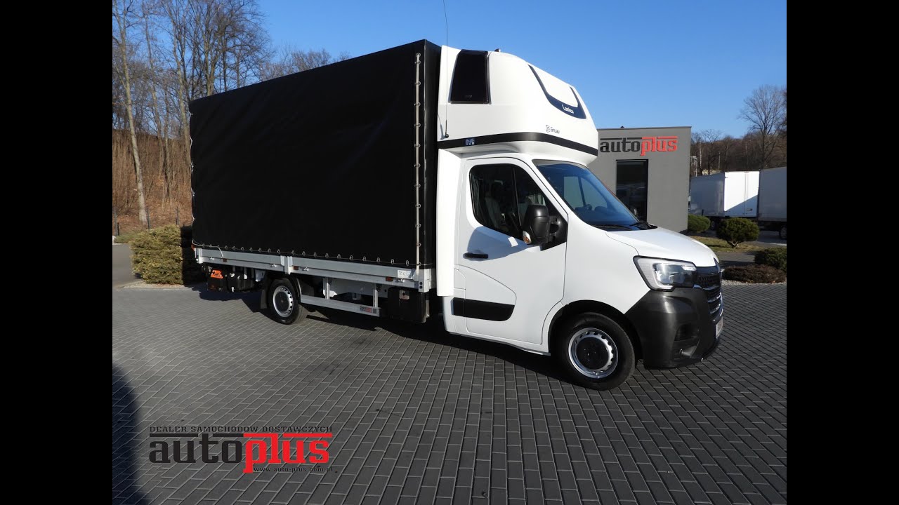 RENAULT MASTER PLANDEKA WINDA 9 PALET WEBASTO TEMPOMAT  755969 AUTO-PLUS.COM.PL TEL. +48 607 888 556