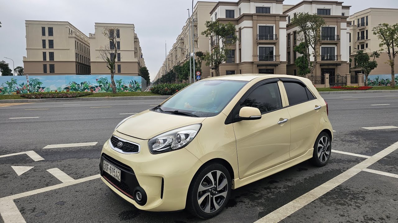 💥 Kia morning Si số tự động 2016 , odo 11 vạn máy zin từ nắp giàn cò  0976066786