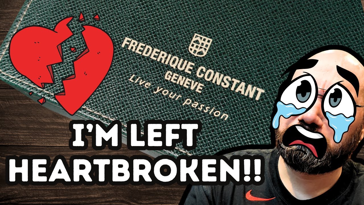 I don't believe it!, Frederique Constant watch FAIL!!