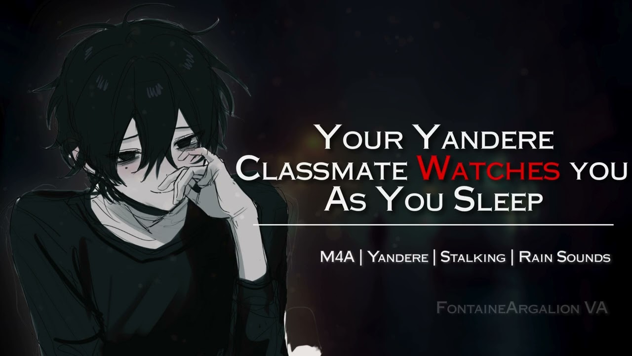 ASMR || Your Yandere Classmate Watches You As You Sleep [M4A] #yandereasmr