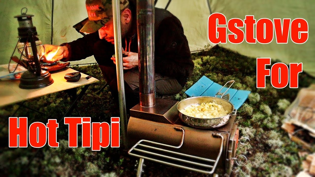 Hot tipi camp with the Gstove Heat View