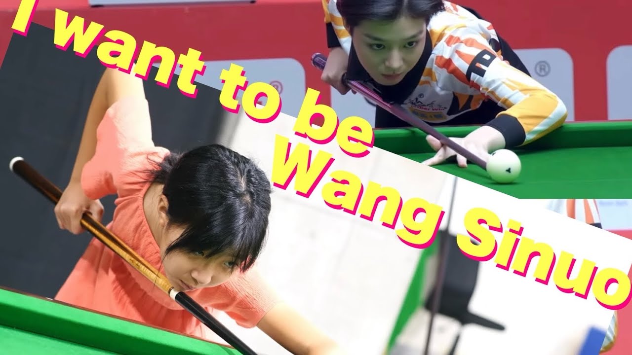 ビリヤード女子れいな❣️ ワンスーノウになりたいの③ I want to be Wang Si Nuo #billiards #snooker