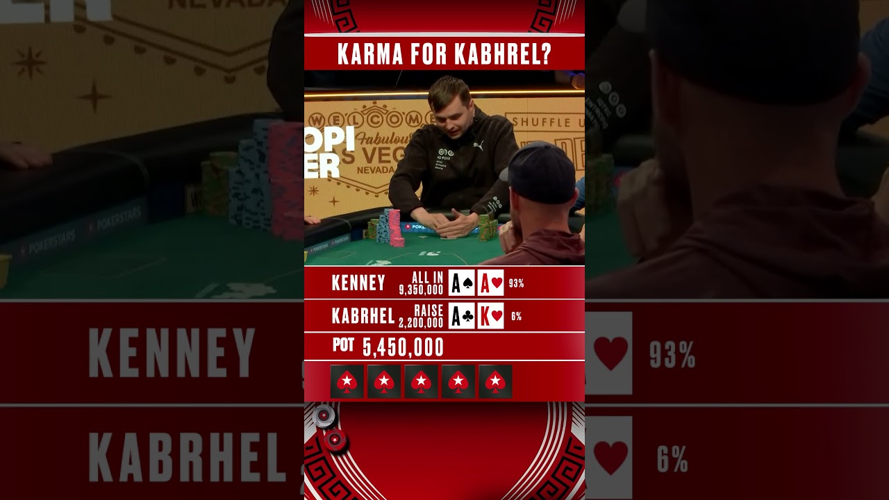 First Hand Of The FINAL TABLE #Kabrhel #Karma