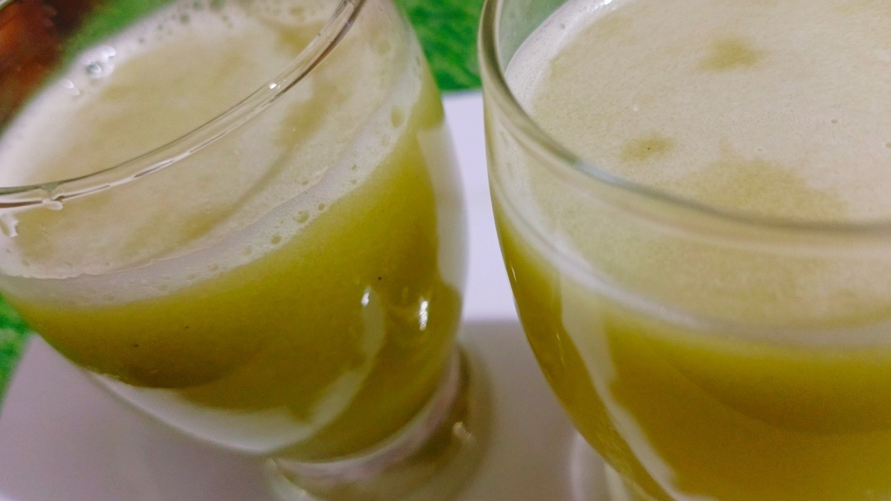 Instant Green Mango Juice Recipe | Sweet & Sour Delight
