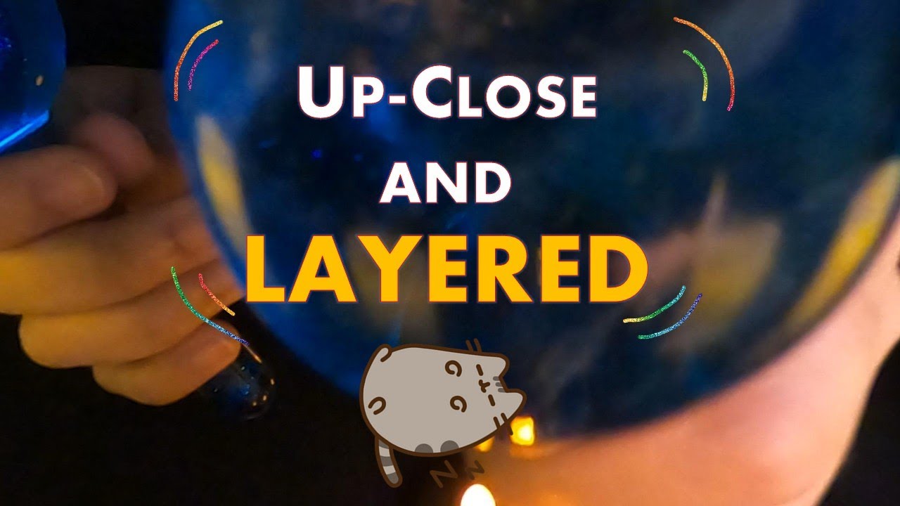 ASMR Water Globes with Mouth Sounds (LAYERED)