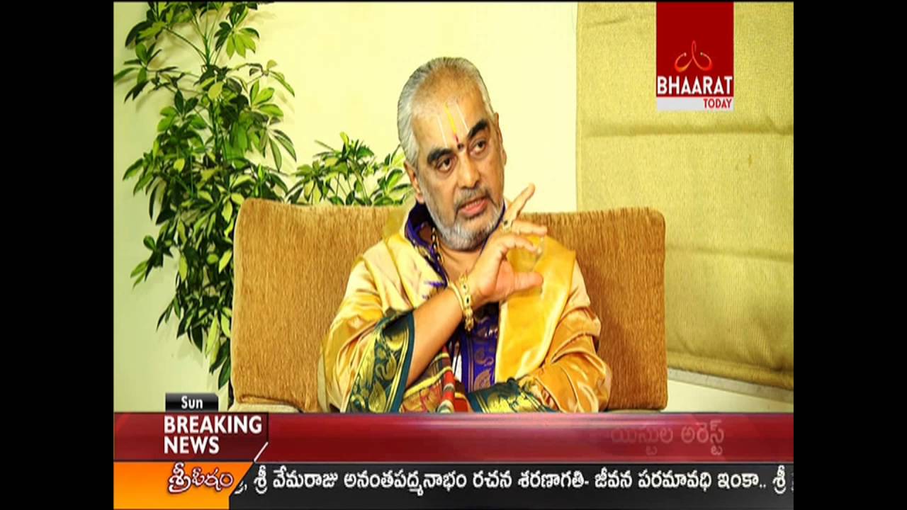 TTD Chief Priest Ramana Deekshithulu -Cheppalani Vundi | Part- 2 | 16-10-2016 - Bhaarat Today