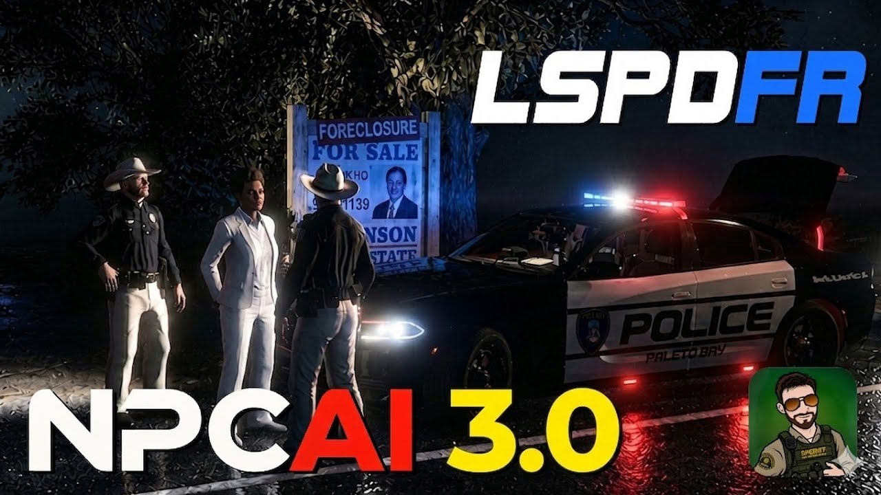 NPCAI 3.0 Changes EVERYTHING About LSPDFR! | Paleto Bay Patrol in a 2015 Dodge Charger