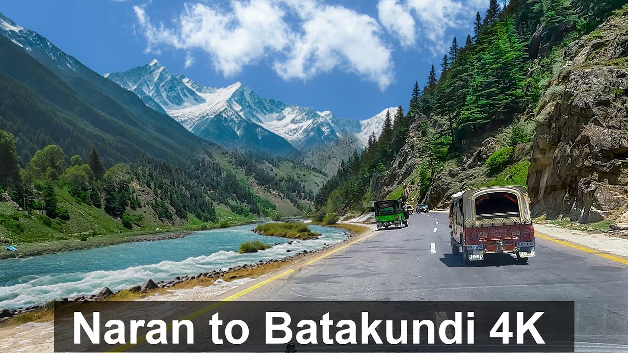 Naran to Batakundi Road Trip | Pakistan in 4K | Virtual Drive