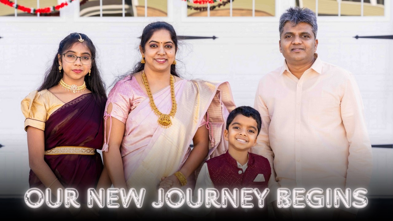 Senthil, Jaisree, Oviya & Seyon Housewarming | Highlight | 4K | West Windsor | NJ | 2025
