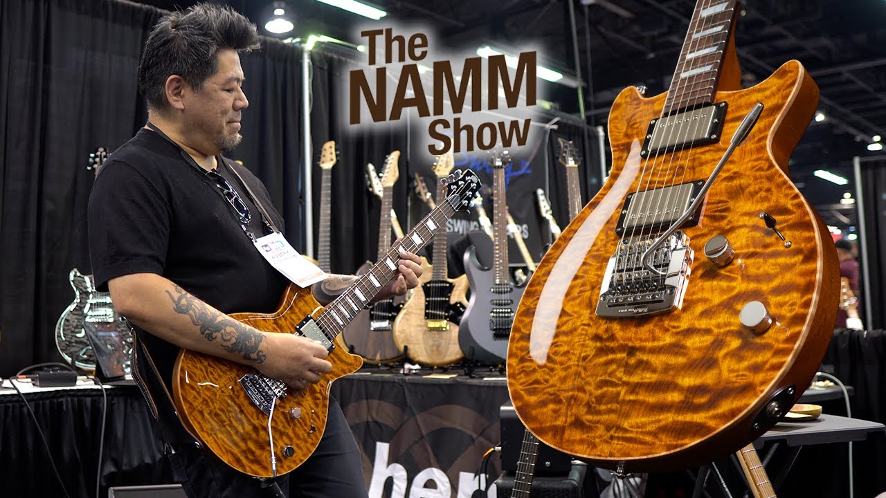 【Kz One Carved Top】Demo Performance by Kleber K. Shima | NAMM 2026 | Kz Guitar Works