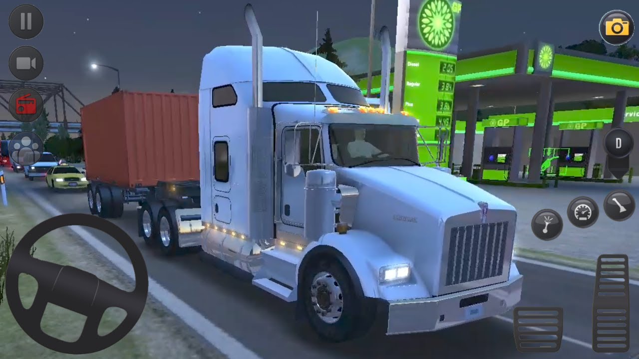 Kenworth T800 Driving | Truck Simulator : Ultimate #7 | IOS Android Gameplay