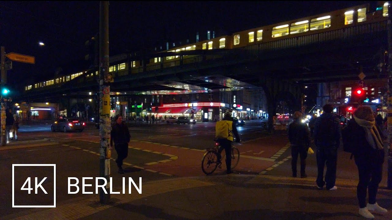Berlin City Night Walk at 