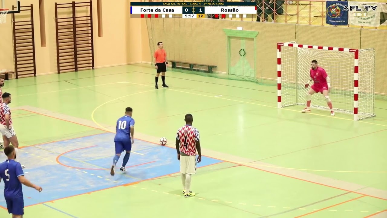 Resumo - CRC Forte da Casa x FCR Ross&atilde;o - Ta&ccedil;a AFL Futsal