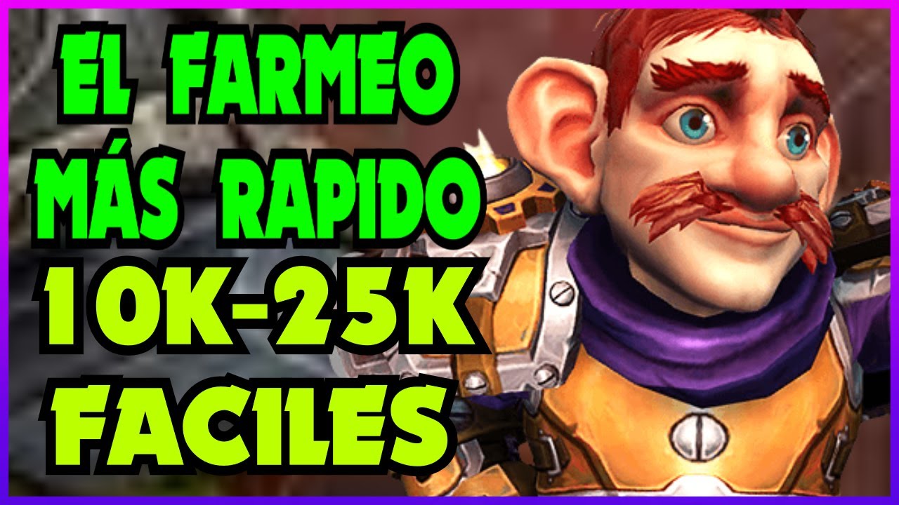 Pagate el wow con oro con el farmeo m&aacute;s comodo de shadowlands