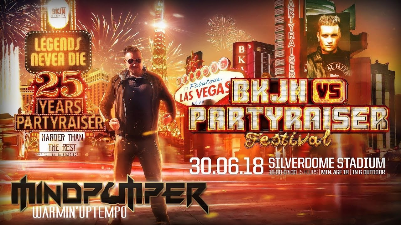 BKJN vs. PARTYRAISER Festival 2018 | Warmin'Uptempo Mix by MindPumper