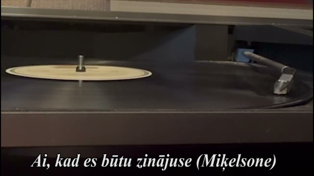 Ai, kad es būtu zinājuse (Miķelsones hor.)
