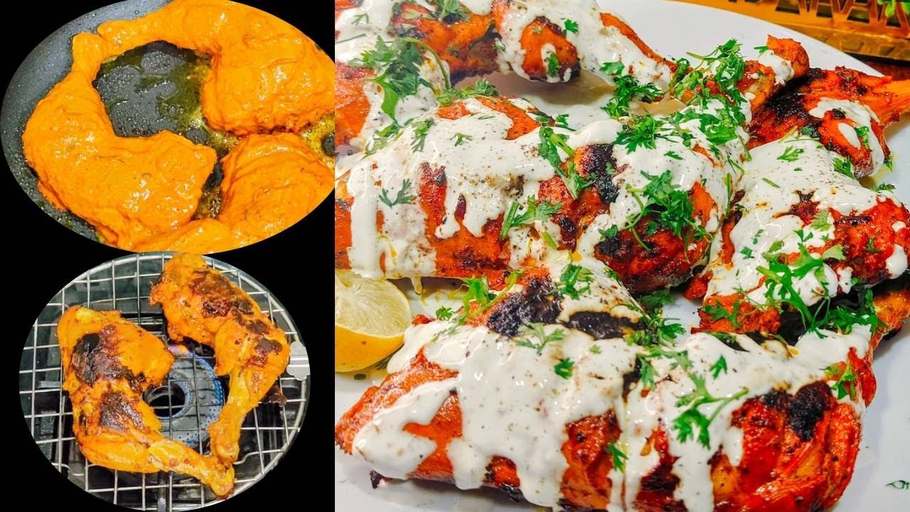 Yeh recipe MISS NAA karein -tandoori chicken without oven | best ever chicken tandoori for U |