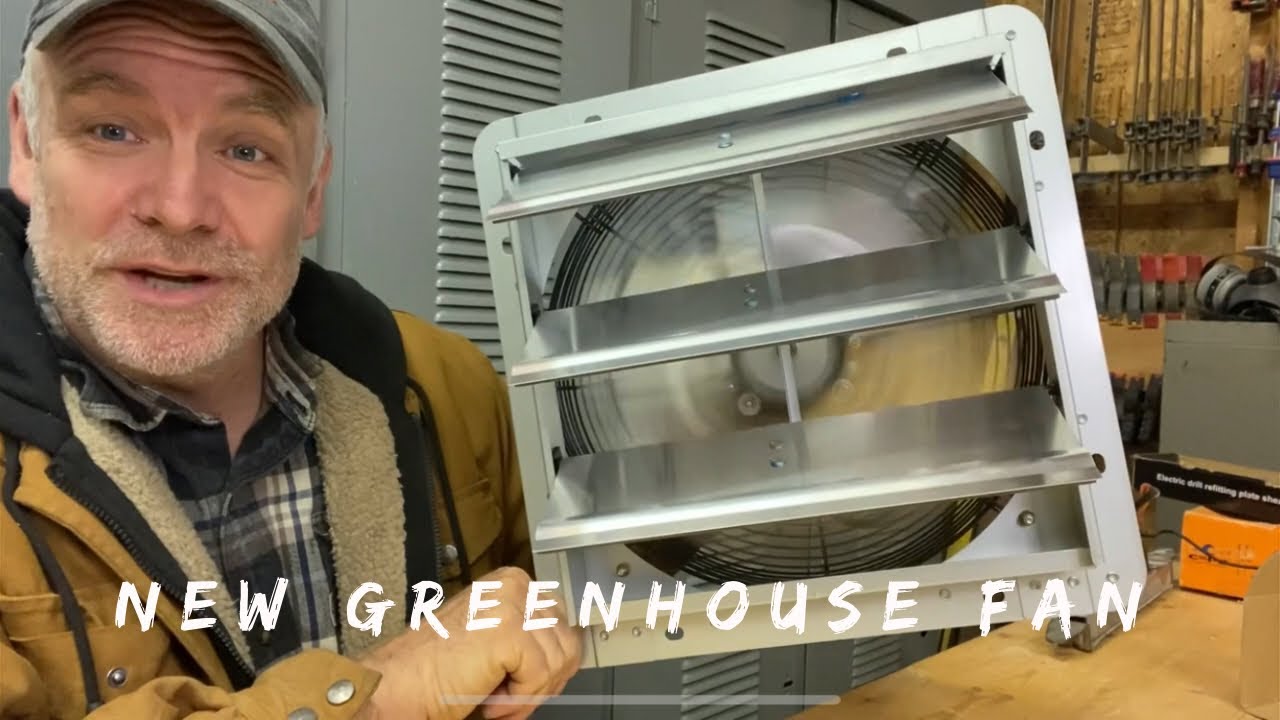 Greenhouse ventilation fan ￼High Tunnel Greenhouse Series