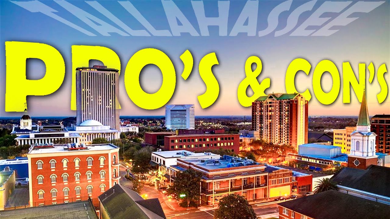 Pro's & Con's of Living in Tallahassee, Florida!