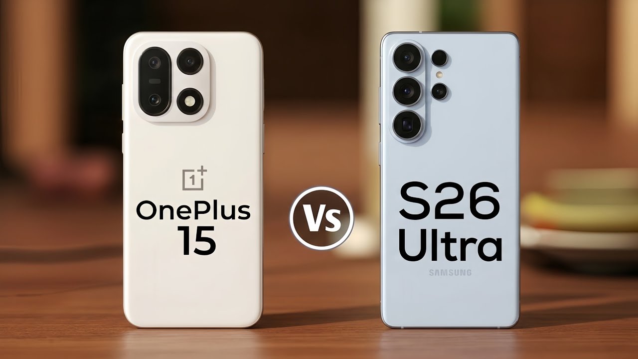 Samsung Galaxy S26 Ultra Vs OnePlus 15