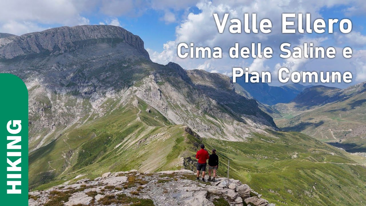 Cima delle Saline e Cima Pian Comune, Valle Ellero