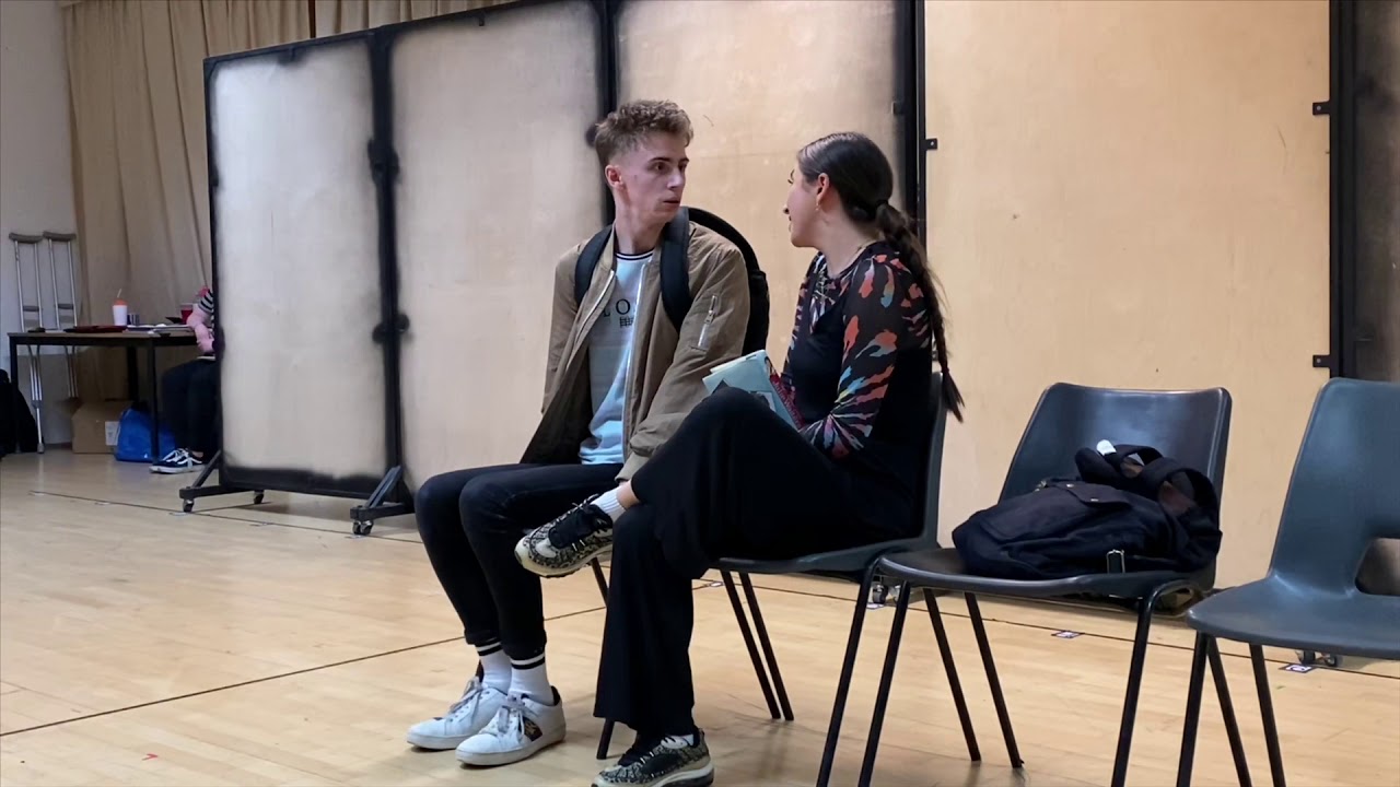 Miracle Chance.  I Love Play Rehearsal. Be More Chill. Rehearsal footage.